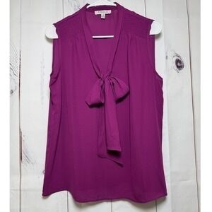 Purple Chaus New York Blouse / Size Medium / Sku0003‎